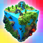 Cover Image of Télécharger Planet Craft: Mine Block Craft  APK