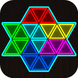 Glow Block Puzzle! Block Triangle Puzzle Tangram icon