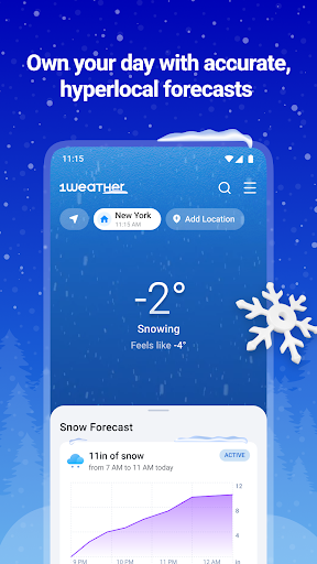 1Weather Forecasts & Radar - Weather - apps