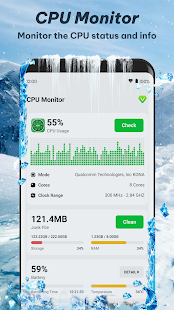CPU Monitor - Antivirus, Clean Screenshot