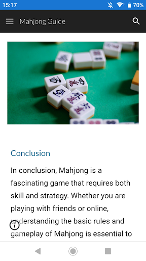 Mahjong Guide