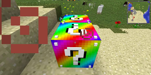 Lucky block mod for mcpe