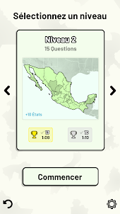 États du Mexique - Quiz