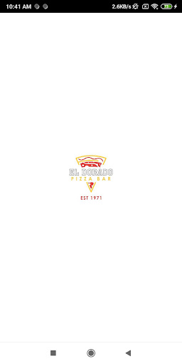 Android application El Dorado Pizza Bar screenshort