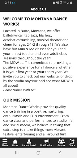 Montana Dance Works Screen 3