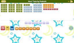 screenshot of Word Twist game by Fedmich