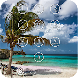 Beach Keypad Screen Lock icon