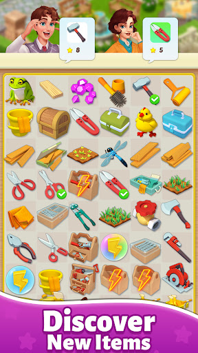 Happy Merge House - Puzzle - games