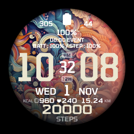 IWF I3 watchface logo