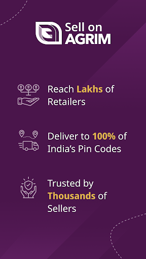 Android application Agrim Seller App screenshort