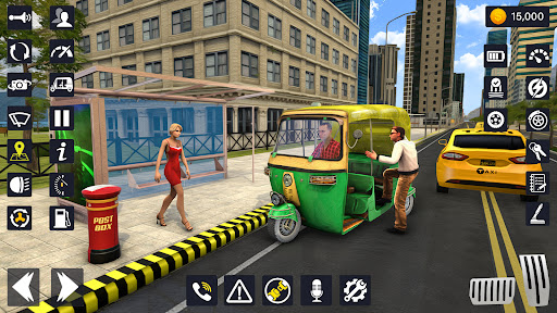 TukTuk Auto Rickshaw:City Taxi Screen 2