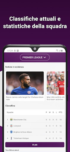 Anteprima dell'app