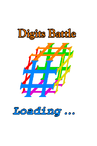 Android application Digits Battle screenshort