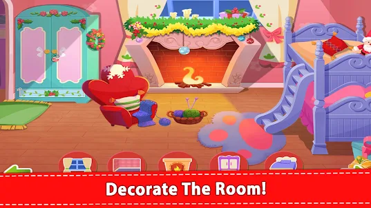 Christmas Room Decoration Game