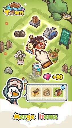 Game screenshot Animal Town - Merge Game hack