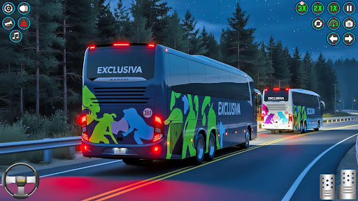 Euro Bus Driving Bus Game 3D screenshot 7