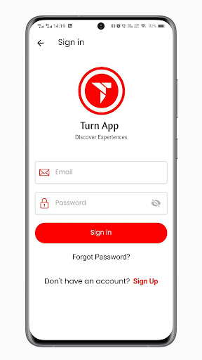 Turn App Screen 3