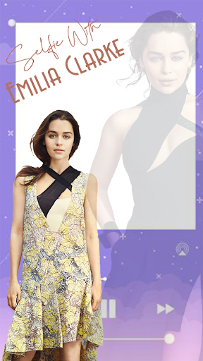 Best Selfie With Emilia Clarke