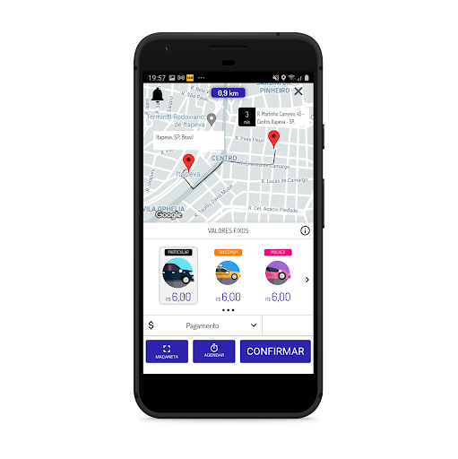 USER RACE MOBILITY - Passageiro