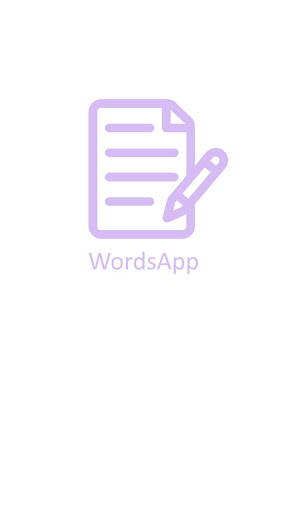 Android application WordsApp screenshort