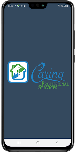 Android application Caring Pro Services screenshort