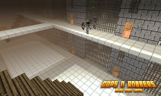 Télécharger Cops N Robbers: Pixel Prison Games 1 APK MOD (Astuce) screenshots 3