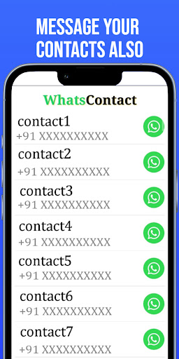 WhatsPing - Chat w/o Contact Screen 2