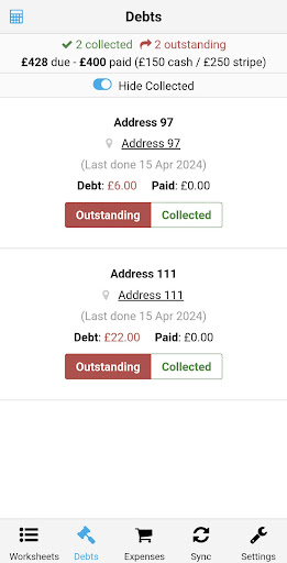 CleanerPlanner Screen 3