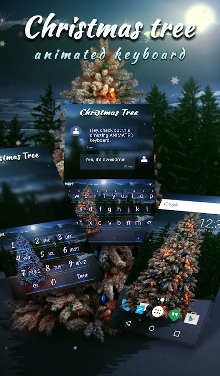 Christmas Tree Wallpaper Theme - 5.10.45 - (Android)