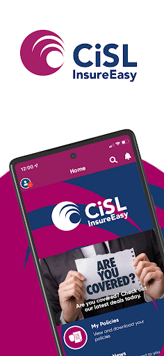 Android application InsureEasy screenshort