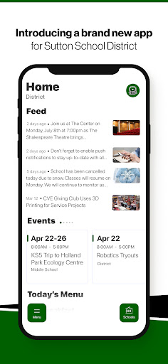Android application Sutton Public Schools screenshort