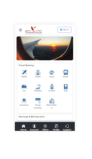 Android application Travel Fox screenshort