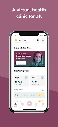 Android application SORA: Virtual Health Clinic screenshort