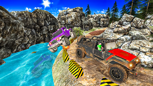 Off Road Parking Jeep Driving Screen 2