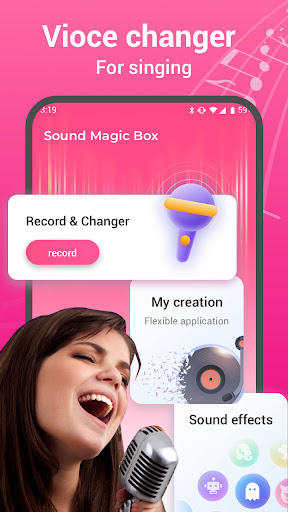 Voice Magic Box-Voice Changer Screenshot 2 - AppWisp.com