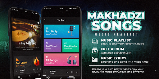 Android application Makhadzi All Songs screenshort