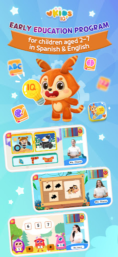 Android application Vkids IQ - Spanish For Kids screenshort