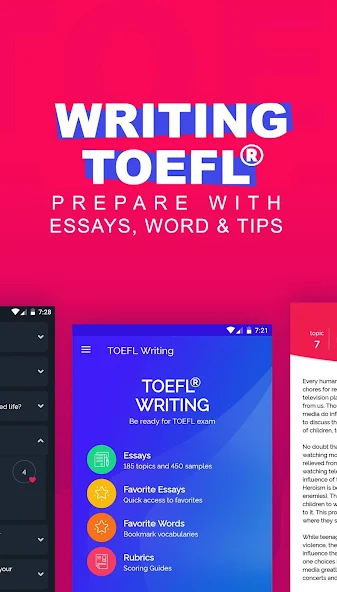 Writing – TOEFL® 2026 Format screenshot 1