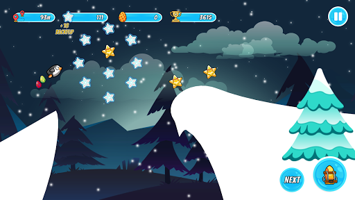 Android application Pingo - the sliding penguin screenshort