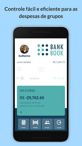 Android application BankBook screenshort