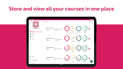 CorPatch® Trainer Screen 2