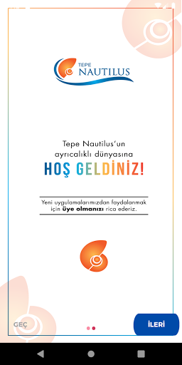 Android application Tepe Nautilus screenshort