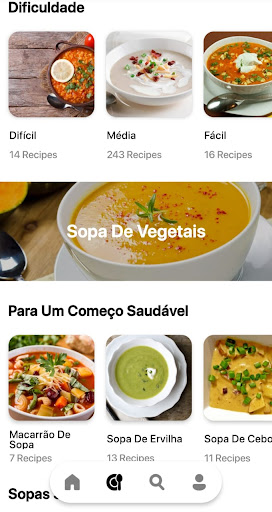 Sopas Receitas - Emagreça Captura de Tela do Aplicativo Android 5