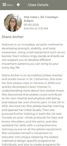 Compassionate Body Pilates Screen 3