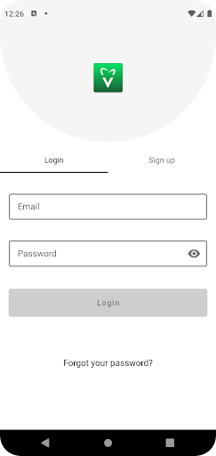 Android application Fitvital screenshort