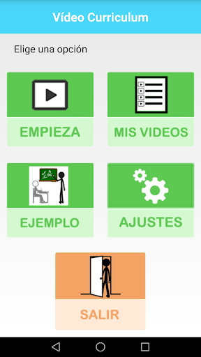 Android application Vídeo curriculum Plena Inclusi screenshort