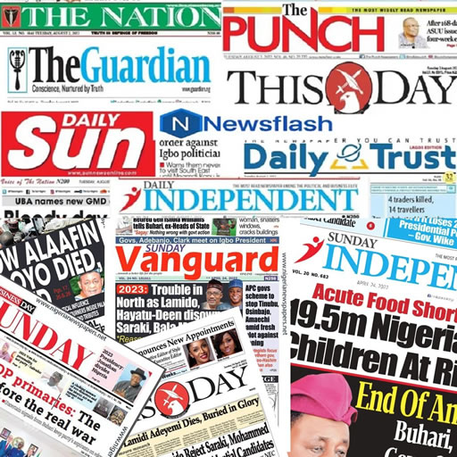 All Nigerian Newspapers Today