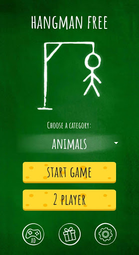 Android application Hangman with hints! screenshort