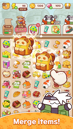 Game screenshot Panda Ninja School: Cute Merge hack