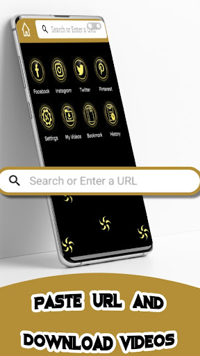 Android application All video and music downloader screenshort